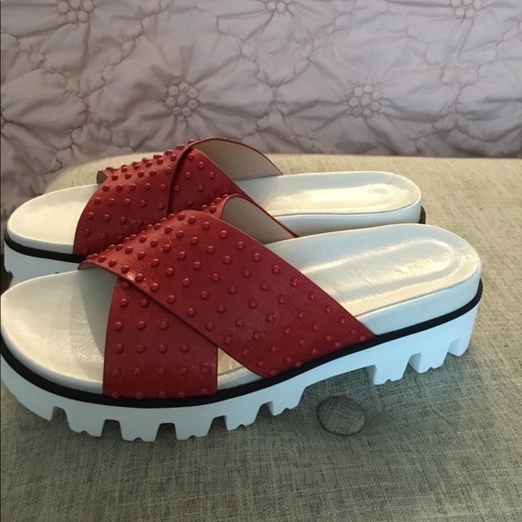 Red Valentino NWT Leisured sandal size it 40 - Picture 6 of 7